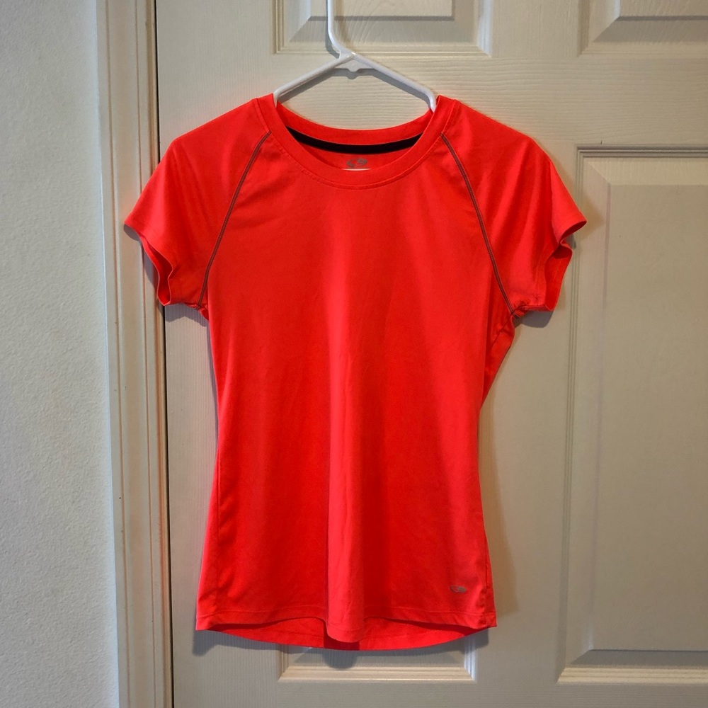 LAST CALL🌺 Semi-fitted bright orange C9 workout tee